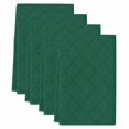 thumbnail image 2 of Dark Green Plaid Kitchen Towels Set of 4, Country Vintage Abstract Striped Lattice Absorbent Dish Towels for Kitchen, Microfiber Hand Towel, Quick Drying Tea Towel for Cleaning Decorative Dishcloths, 2 of 7