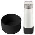 thumbnail image 1 of Funda inferior de botella de silicona 7,5 cm – funda protectora aislante para rayar y caer la copa, fácil de limpiar, encaja en la mayoría de las botellas, 1 of 3