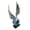 Champagne Blue, variant on NFTIGB Abstract Wing Sculpture Artistic Decorative Resin Statue Ornament for Living Room Office Champagne Blue (19.3 inches / 49 cm)