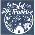 thumbnail image 4 of Orlando Theme Park World Traveler Shirt Unisex - Inspired T-Shirt (Navy, Small), 4 of 7