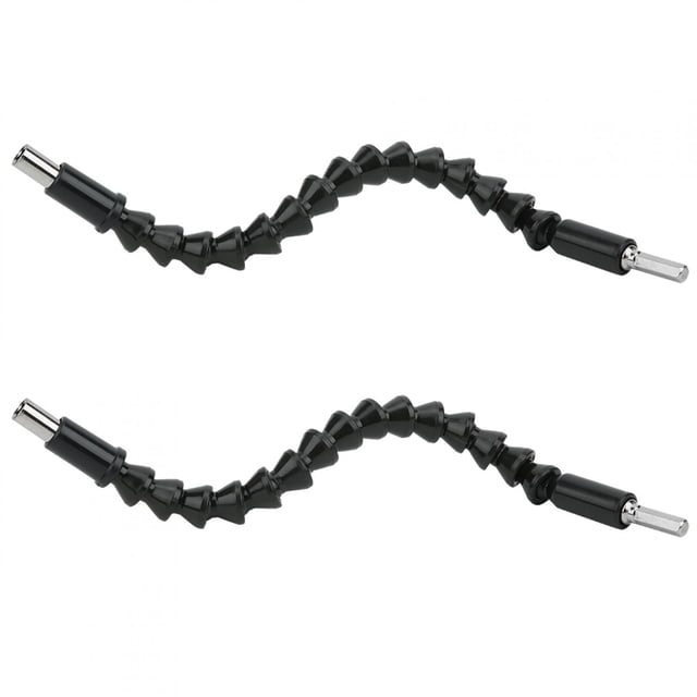 Herramientas de perforación electrónicas, 2 piezas, eje flexible universal, eje flexible para brocas de perforación eléctricas, eje flexible, máxima confiabilidad
