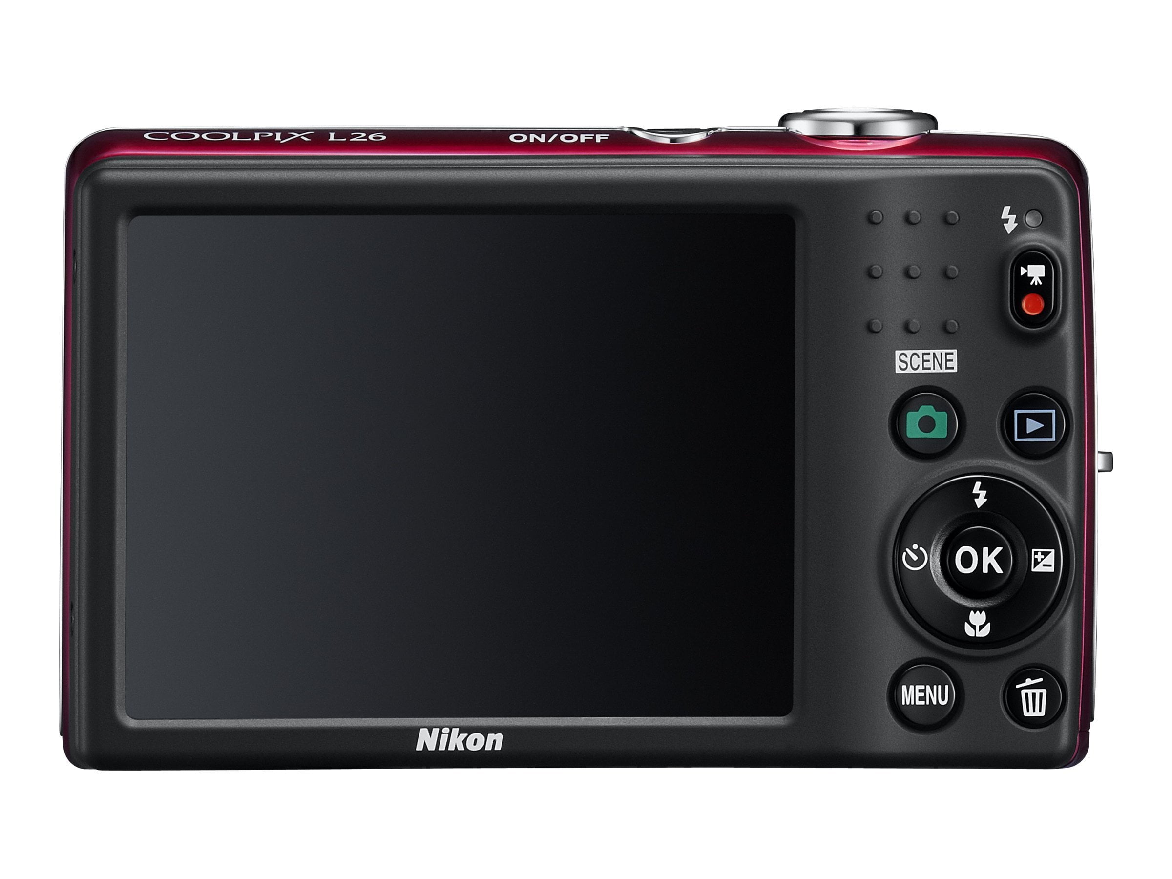 Nikon Coolpix L26 - Digital camera - compact - 16.1 MP Nikon Coolpix L26 - Digital camera - compact - 16.1 MP