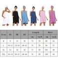 Women's Towel Wraps Body Wrap Cotton Bath Shower Robes Towel Robes with