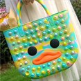 thumbnail image 3 of Qarigey Bolso de mano de burbujas para niñas, mujeres, niños, bolso de mano de silicona a la moda, juguete sensorial antiestrés, juguetes de Bolsas de mensajero y de hombro Numero 5, 3 of 6