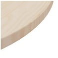 thumbnail image 3 of vidaXL Table Top Ø60x2.5 cm Solid Wood Pine, 3 of 4