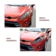 thumbnail image 4 of For Fiesta Mk6 2008-2012 Glossy Black Front Headlight Cover Head Light Lamp Eyelid Eyebrow Trim, 4 of 5