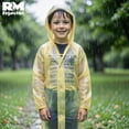 thumbnail image 4 of Impermeable Portátil Para Exteriores Poncho Para Niños 90 cm amarillo Unitalla, 4 of 7