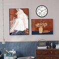 thumbnail image 4 of Classic Round Wall Clock With Thermometer Hygrometer - Waterproof Silent Outdoor Clock, 4 of 5