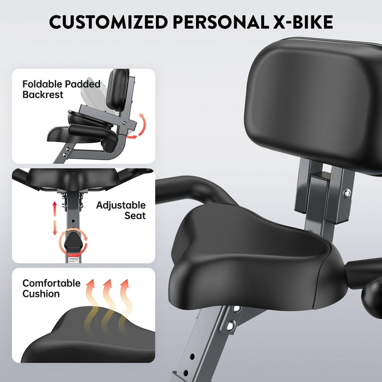 Stationary bike with chair seat new arrivals