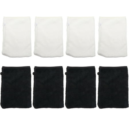 

8Pcs Facial Cleaning Gloves Makeup Remover Gloves Bathroom Shower Gloves