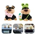 thumbnail image 3 of WEUVEB Cute Dog Plush Car Accessories for Interior Decoration and , Soft Animal Toy for Vehicle, 3 of 8