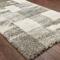 thumbnail image 3 of Style Haven  Oxford Blocks Shag Rug 3'10" x 5'5" 4' x 6' Indoor Living Room, Bedroom, 3 of 4