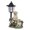 Beige, variant on Pimea Yorkshire Terrier Dog Street lamp Statue 6.5x5.31" Decoration With Solar Resin Dog Statue Suitable For Outdoor Patio Patio Backyard Housewarming