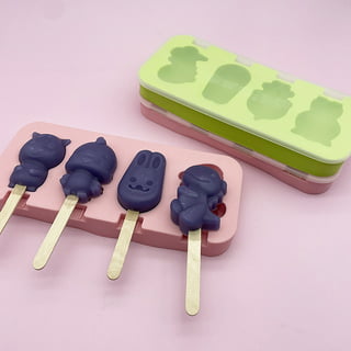 Popsicles Molds,Chainplus 2 Pack Homemade Cake Pop Molds with 100