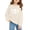Beige, variant on UACY Kids Heart Print Crewneck Pullover Sweatshirt, Soft Cotton Long Sleeve, Casual Loose Outwear Top for Girls and Boys (Black, 5-6 Years)