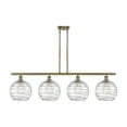 thumbnail image 4 of Innovations Lighting 516-4I-13-48 Athens Linear Athens 4 Light 48" Wide Linear Pendant -, 4 of 5