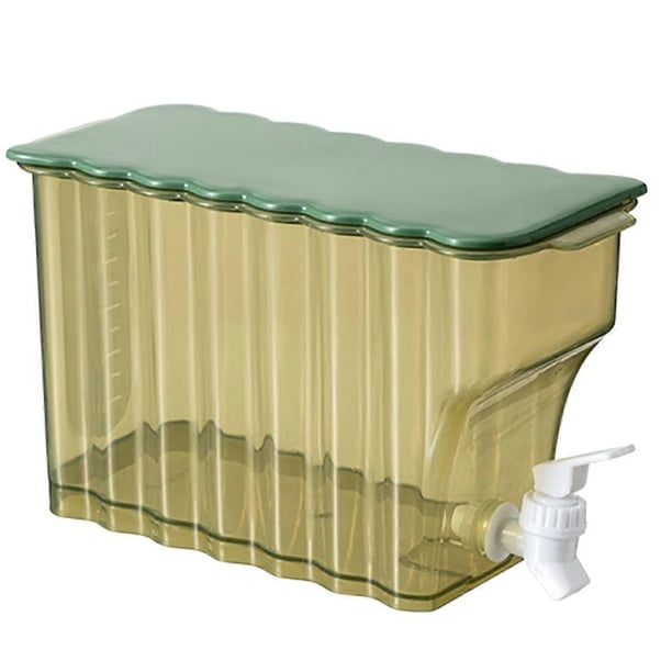 Cold Water Kettle with Faucet Sealed Household Juice Bottle Refrigerator Cold Kettle for Fruit Tea Flower Tea