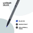 thumbnail image 2 of Bolígrafo Roller Uni-Ball Deluxe Azul 0.5 mm Punta Micro, 2 of 8