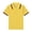 Yellow, variant on Fozruso Summer Short Sleeve Collared Shirt for Boys, Classic Button Closure Breathable School Uniform Shirts