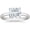 Platinum, variant on Houston Diamond District 1 to 5 Carat IGI CERTIFIED Lab Grown Solitaire Cushion Cut Diamond Engagement Ring (E-F Color VS1-VS2 Clarity) Platinum 1 Carat Size: 4