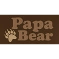 thumbnail image 2 of Old Glory Mens Father's Day Papa Bear Long Sleeve Graphic T Shirt, 2 of 6