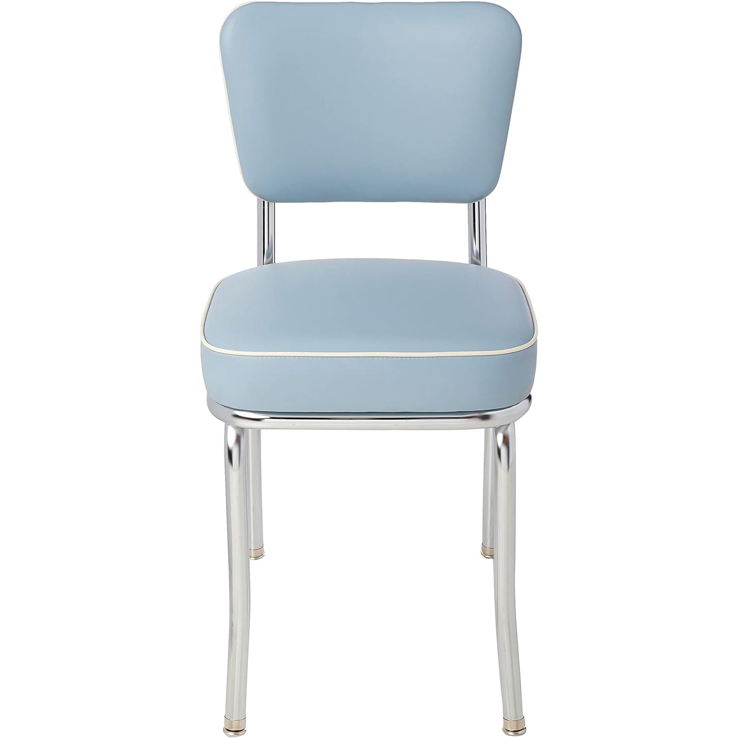 Richardson Seating Diner Chair with 2" Box Seat-Color:Bristol Blue