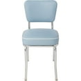 thumbnail image 2 of Richardson Seating Diner Chair with 2" Box Seat-Color:Bristol Blue, 2 of 7
