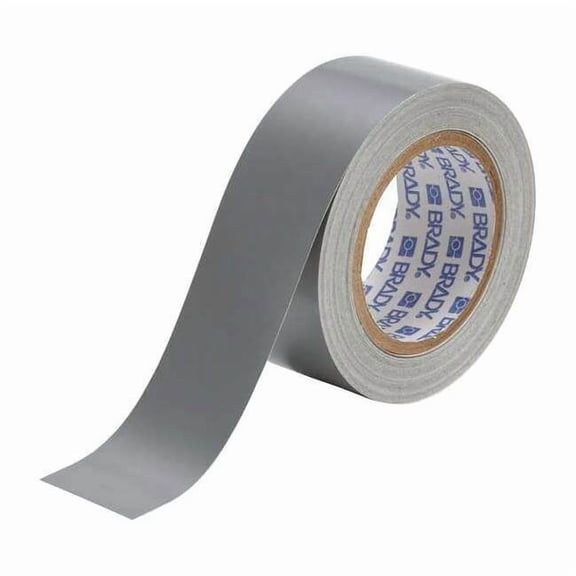 Brady Banding Tape,Gray,2in W,90ft Roll L 36312