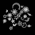 thumbnail image 2 of Forma , Estrella, Sol Colgante Para Decoración Accesorio De Fabricación De Abalorios Y Bisutería jinwen encantos de la estrella de la luna del sol, 2 of 8