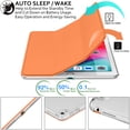 thumbnail image 3 of iPad Air 3rd Gen 10.5 Inch 2017/2019 [ PRO 10.5 Air 3 ] A1701 A1709 A1852 A2152 A2123 A2153 A2154 Slim Hard Shell Protective Stand Cover - Orange, 3 of 8
