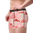 thumbnail image 4 of Disketp Cute Mushroom1 Men'S Boxer Briefs,Soft And Breathable Cotton Underwear With Comfortflex Waistband, 4 of 8