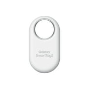 SAMSUNG SmartTag2 (2023) Bluetooth + UWB, IP67 Water and Dust Resistant, Findable via App, 1.5 Year Battery Life - White