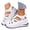 White, variant on Stylago Women Platform Wedge Shoes Closed Toe Hollow Out Casual Sandals Slip on Leaher Beach Slide Sneakers with Ankle Strap White Size 8