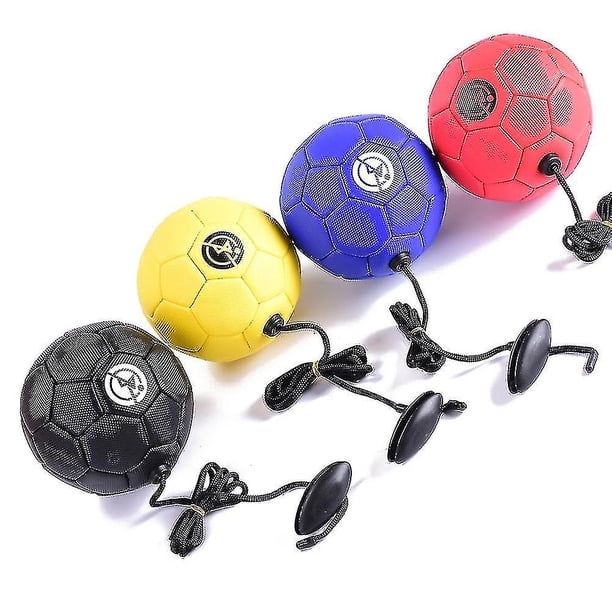 1pc Balón de entrenamiento de fútbol Patada Balón de fútbol Tpu Niños Adultos Entrenamiento de fútbol Fútbol con cuerda Entrenador para principiantes Cinturón de práctica Multicolor Opcional