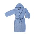 thumbnail image 1 of Superior ROBE de Bain à Capuche pour Enfants ROBE KID BLUE LG&44; 100% Coton Égyptien - Bleu, 1 of 1