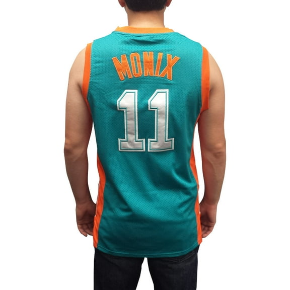 Ed Monix #11 Flint Tropics Green Basketball Jersey - Mens Medium
