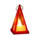 thumbnail image 2 of Luz ambiental de vela electrónica | Mini lámpara de aceite sin llama luz nocturna | Decoración festiva | Funciona con pilas | Brillo suave y cálido | Linterna de plástico portátil | 8x4.4cm | Bronce, 2 of 6
