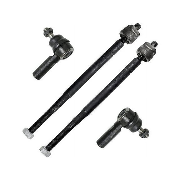 Front Tie Rod End Set - Compatible with 1998 - 2002 Chevy Prizm 1999 2000 2001