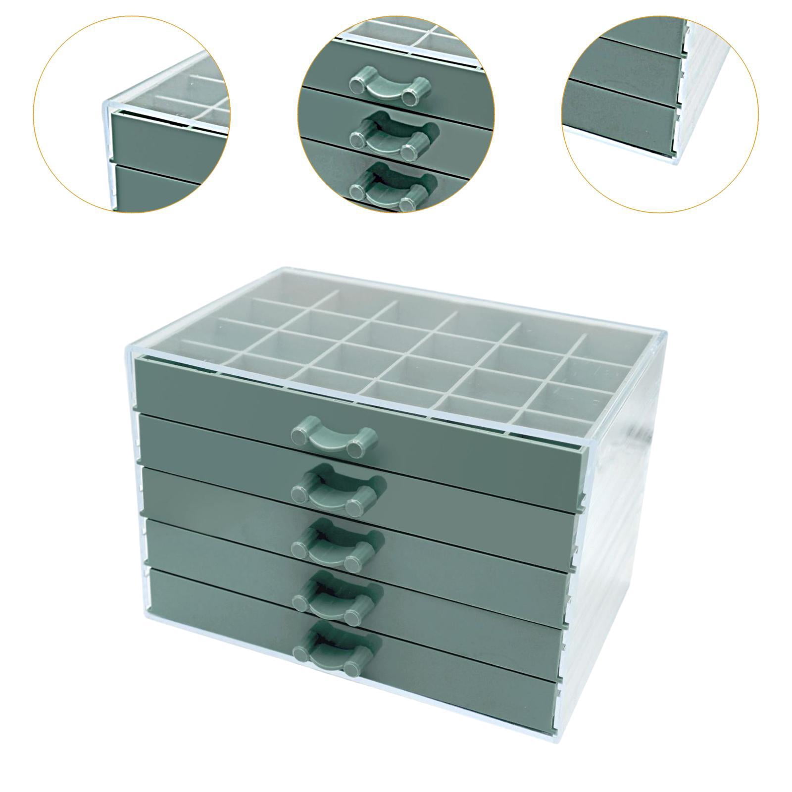 Bothyi Jewelry Storage Organizer Bead Organizer Box for Crafts Jewelry DIY Supplies Green