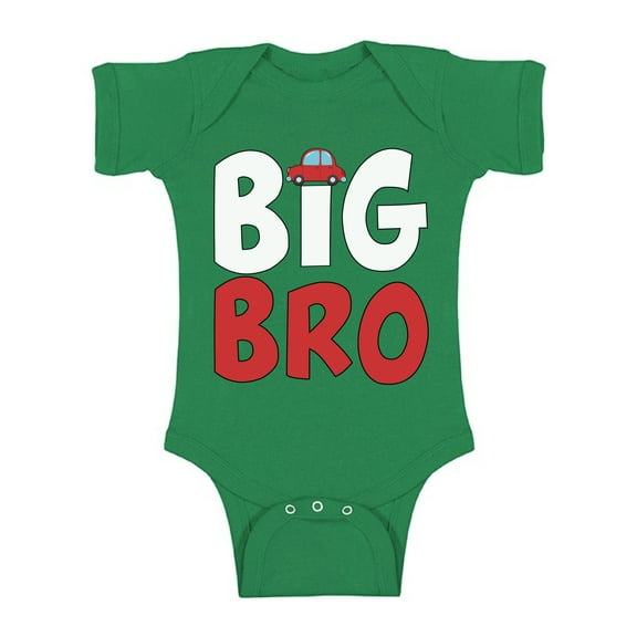 Awkward Styles Big Brother Romper Car One Piece Outfit Big Brother One Piece Gifts for Baby Boys Bodysuit for Little One Cute Baby Clothing for Boys Kids Gifts Big Brother Baby Bodysuit Short Sleeve