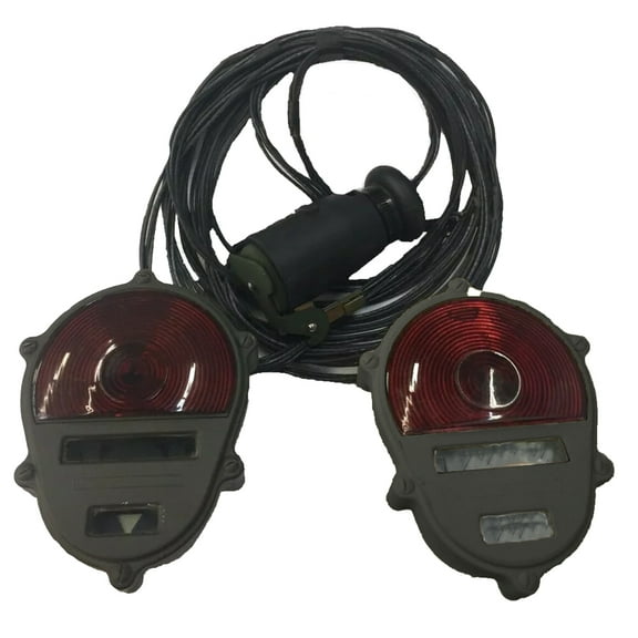 24v LED Tail Light Kit Civilian Trailer M998 Plugnplay Lights