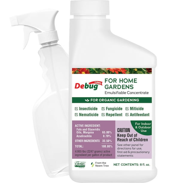 DEBUG Organic Pest Control for Plants Neem Oil
