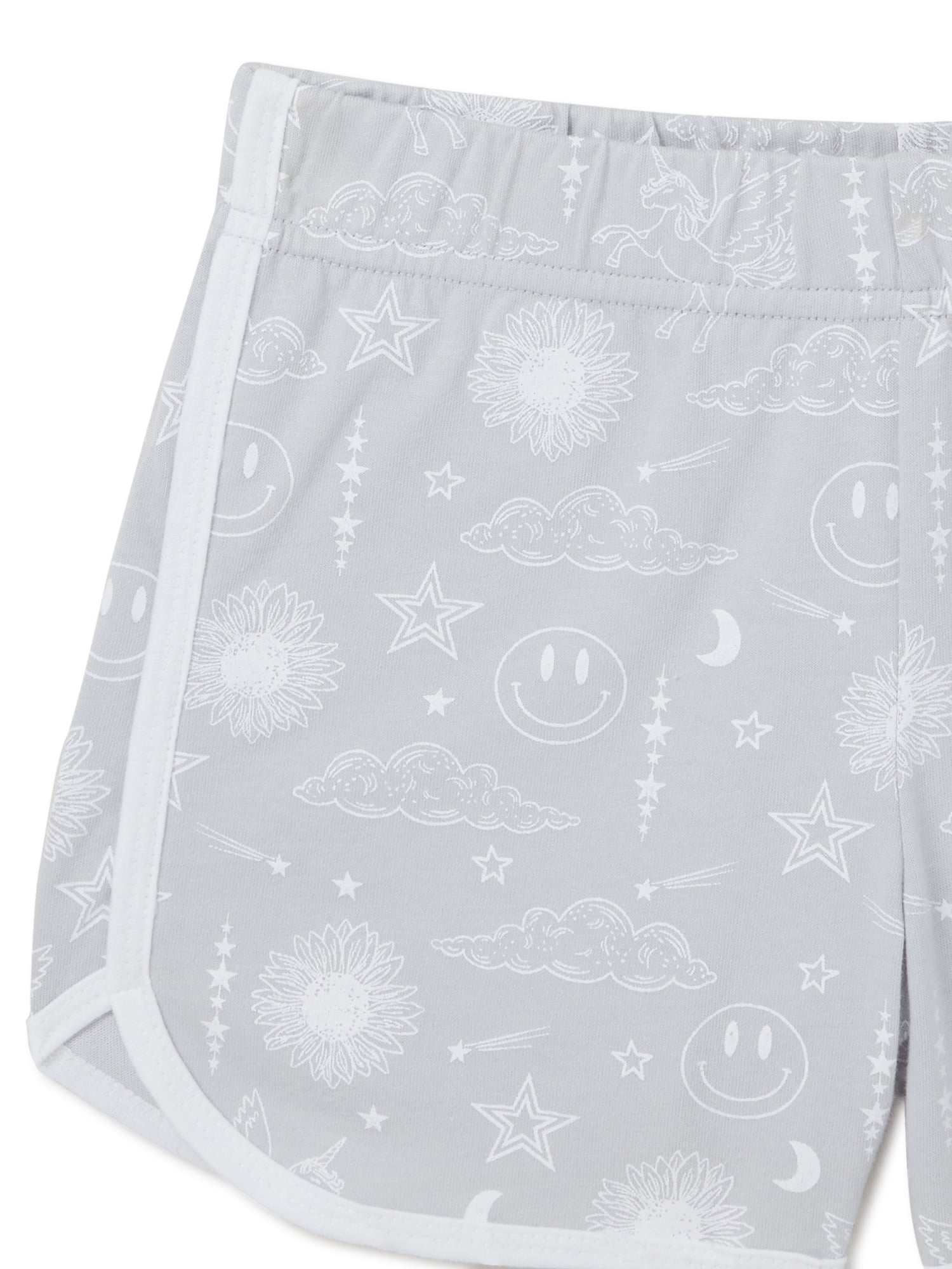 Wonder Nation Girls’ Tank Top and Shorts, 2-Piece