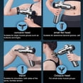 thumbnail image 4 of Compact Massage Device Featuring 8 Attachments And 99 Speed Settings, Designed for Powerful Muscle for Sports Enthusiasts, 4 of 12