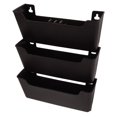thumbnail image 4 of EASTIN adhesive mail holder 1 Set of Wall-Mounted Organizer File Document Holder Booklet Display Container Wall Hanging File Holder Plastic Wall Organizer Rack for Files 8.66”X4.53”X2.95”, 4 of 10