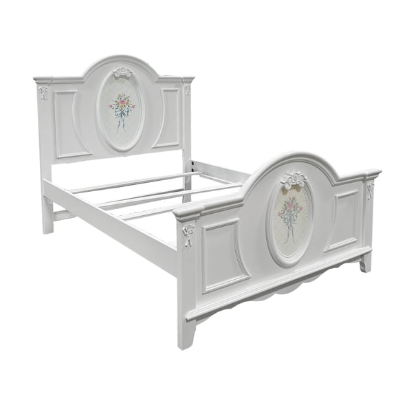 ACME Flora Twin Bed , White Finish