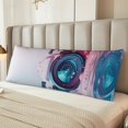 thumbnail image 2 of Naloa Vintage Camera Splash Art Body Pillow Cover, Pillowcases with Hidden Zipper Breathable Long Pillow Case (Pillows are not included,20x54 inch), 2 of 7