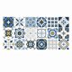 thumbnail image 1 of Calcomanías Para Azulejos Pegatinas de suelo de baldosas retro Baño Cocina Calcomanías de pared impermeables (HZ012), 1 of 3