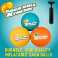 thumbnail image 2 of Playground Balls SCS Direct Gaga, paquete de 3 con bomba de aire para niños, 2 of 9