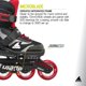 thumbnail image 5 of Rollerblade Microblade Patines en línea ajustables para fitness para niños, color negro/rojo, patines en línea de rendimiento para jóvenes y jóvenes, 5 of 6